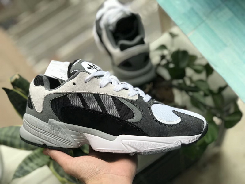 Adidas originals Yung 1 White-Dark Grey-Black(99% Authentic quality)